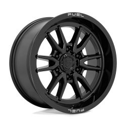 Fuel 1PC - Fuel Off Road D76018908450 D760 Clash 18x9 6x5.5 1mm Gloss Black - Image 1