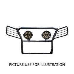 Black Horse Off Road - Black Horse 17TO23MA-PLB Black Grille Guard w/LED for 01-04 Toyota Tacoma - Image 2