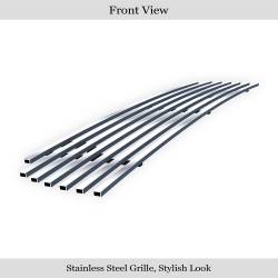 APS - APS Stainless GR14HED20S Billet Bumper Grille Polish for 01-04 Nissan Frontier - Image 2