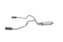 Gibson Performance Exhaust - Gibson Performance 69539B Split Rear Cat-Back Exhaust System Stainless - Image 1