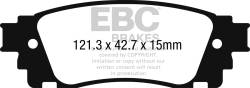 EBC Brakes - EBC Brakes DP42262R Yellowstuff Street & Track Brake Pads - Image 1