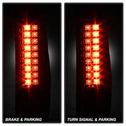 Spyder Auto - Spyder Auto 5001085 Chrome/Smoked LED Taillights for 02-06 Avalanche 1500/2500 - Image 6