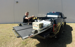BedSlide - Bedslide BSA-UK48 48x16" Silver BedBin Upper Tray for Guardrails/Traxrails - Image 3