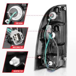 Anzo USA - Anzo USA Black LED Clear Lens Taillight Set for Tacoma 311042 - Image 5
