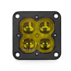 ARC Lighting - ARC Lighting Concept Series 3" LED Square Pod Light PAIR Amber-Fog Beam 41113 - Image 2
