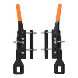 CURT - CURT 19298 Replacement TruTrack Trailer-Mounted Support Brackets w/Handles 2-Pac - Image 1