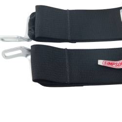 Simpson Safety - Simpson Safety 29061BKH 62" Latch/Link 5-Point Safety Harness Black - Image 7