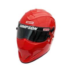 Simpson Safety - Simpson Safety 7297184 Diamondback Medium Racing Helmet Gloss Red - Image 1