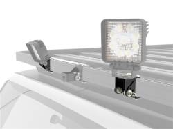 Front Runner - Front Runner RRAC022 Slimline II Roof Rack Light Brackets Black - Image 1