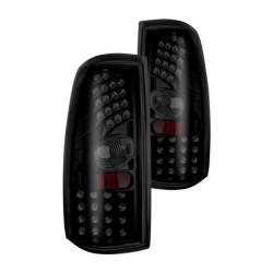 Winjet - Winjet CTWJ-0006-BS Black Smoke LED Taillights for Chevy Silverado/GMC Sierra - Image 1