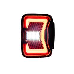 Winjet - Winjet CTRNG0668-GBC-SQ LED Taillights w/LED &Brake Set for 20+ Jeep Gladiator - Image 2