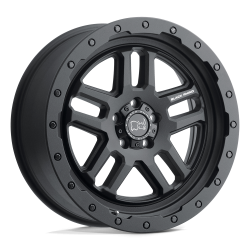 Black Rhino Hard Alloys - Black Rhino Wheels 2095BTW006140M12 BARSTOW 20x9.5 6x5.5 0mm Matte Black - Image 1
