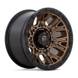 Fuel 1PC - Fuel Off Road D826 TRACTION 17x9 5x5.0 -12mm Matte Bronze/Black D82617907545 - Image 1