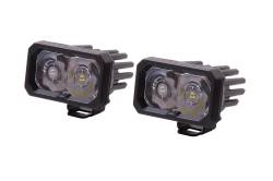 Diode Dynamics - Diode Dynamics DD6418P Stage Series 2" LED Pod Pro White Spot Standard WBL PAIR - Image 1