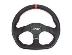 PRP - PRP G243 Comp-R Flat Leather Steering Wheel 13" Dia 6-Bolt Off-Road - Image 1