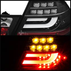 Spyder Auto - Spyder Auto 5073815 Black/Clear LED Taillights for 00-03 BMW E46 2DR Coupe - Image 3