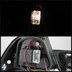 Spyder Auto - Spyder Auto 5073815 Black/Clear LED Taillights for 00-03 BMW E46 2DR Coupe - Image 4