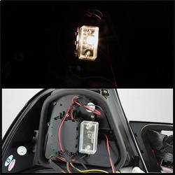 Spyder Auto - Spyder Auto 5073815 Black/Clear LED Taillights for 00-03 BMW E46 2DR Coupe - Image 2