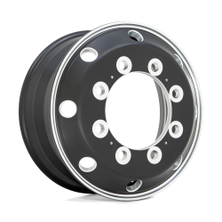 American Racing ATX Series - ATX Wheels AO404 JOURNEY 22.5x9 10x11.25 99mm Black/Polished AO40422910302H - Image 1