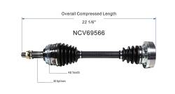 GSP - GSP NCV69566 Front CV Axle Assembly for 99-03 Lexus RX300 FWD - Image 6