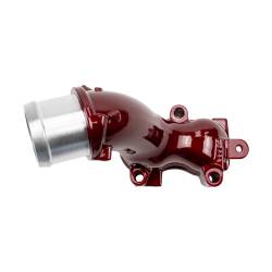 Wehrli Custom Fabrication - Wehrli WCF100188-RED Red Thermostat Housing for L5P Duramax - Image 2