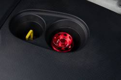 HPS Performance - HPS 5269-111R Anodized Billet Aluminum Twist-Lock Oil Cap 56mm x 38mm - Image 2
