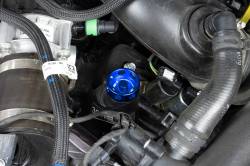 HPS Performance - HPS Performance 5269-110BL Anodized Billet Aluminum Twist-Lock Oil Cap Blue - Image 2