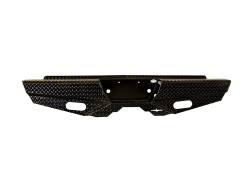 Frontier Truck Gear - Frontier Truck 100-20-1007 Diamond Rear Bumper +Light 01-06 Silver/Sierra 2500HD - Image 1