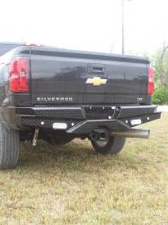 Frontier Truck Gear - Frontier Truck 100-20-7013 Diamond Rear Bumper 07-10 Silverado 2500HD Light/Sens - Image 2
