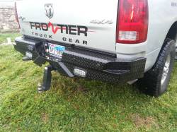 Frontier Truck Gear - Frontier Truck 100-41-0004 Diamond Rear Bumper w/Lights for 10-24 RAM 2500/3500 - Image 2