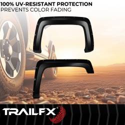TrailFX - TrailFX TFC3002S Pocket Fender Flares 2" Front 1.75" Rear Coverage 4PC - Image 2
