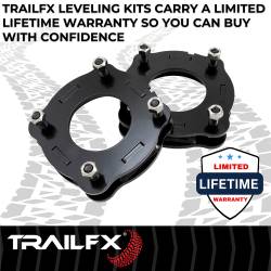 TrailFX - TrailFX T15LL1 1.5" Lift Leveling Kit w/Coil Spring Spacers/Hardware - Image 2