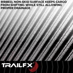 TrailFX - TrailFX THR5U16X 5' Bedliner Tub Drop-In Under Rail Black HDPE w/Tailgate Liner - Image 2