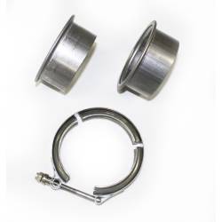 JBA Racing Headers - JBA Headers VB30 3" Exhaust Stainless Steel V-Band Clamp/Flanges - Image 8
