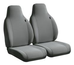 FIA - FIA SP801 GRAY SP SEMI CUSTOM FIT CAR FRONT Bucket SEAT COVER - Image 1