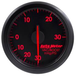 AutoMeter - AutoMeter 9159-T Air Core AirDrive Boost/Vaccum Gauge Black 30" HG/30PSI 2-1/16" - Image 4