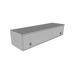 Westin - Westin 80-HTB60 Brute HD TopSider Tool Box 60" Aluminum Flip Door - Image 2