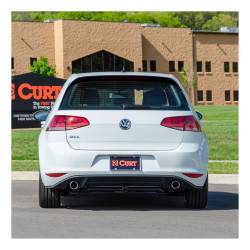 CURT - CURT 114123 Class-1 Trailer Hitch 1-1/4" Ball Mount 15-16 Volkswagen Golf GTI - Image 2