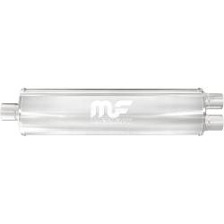 MagnaFlow Exhaust Products - MagnaFlow 12762 Stainless Muffler 30x7x7 3/2.5" X 2.5" C/D - Image 1