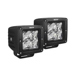 Westin - Westin 09-12200B-PR HyperQ 3.2x3.0"5W LED Chips Auxiliary Light Flood Beam - Image 2