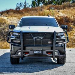 Westin - Westin 57-23955 HDX Grille Guard for 19-25 Silverado 1500/22 1500 LTD No Sensor - Image 2