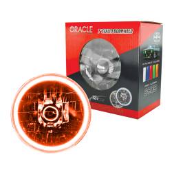 Oracle Lighting - Oracle 6905-005 Pre-Installed Lights 7" Sealed Beam Amber Halo - Image 1