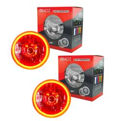 Oracle Lighting - Oracle 7081-005 SMD Pre-Assembled Headlights Amber for 97-06 Jeep Wrangler TJ - Image 1