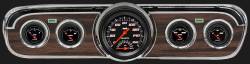 Classic Instruments - Classic Instruments MU65VSB35 Black Velocity Series Gauge Set for 65-66 Ford Mus - Image 1