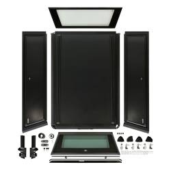 Westin - Westin 16-14265 Matte Black EXP Truck Cap Front Glass for 24-26 Gladiator JT - Image 2
