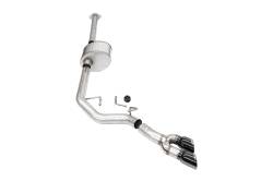 Corsa Performance - Corsa 21333BLK 3.0" Cat-Back Lightning Exit w/Twin 3.5" Black PVD Pro Tips - Image 1