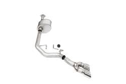 Corsa Performance - Corsa 21330 3.0" Cat-Back Lightning Exit w/Twin 3.5" Polished Pro-Series Tips - Image 1