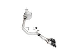 Corsa Performance - Corsa 21330BLK 3.0" Cat-Back Lightning Exit w/Twin 3.5" Black PVD Pro Tips - Image 1