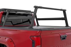 Rough Country Suspension Systems - Rough Country 73141 Aluminum Cargo Carrier Bed Rack-Black for Tacoma 5' Bed - Image 1