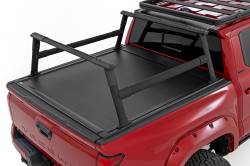 Rough Country Suspension Systems - Rough Country 73141 Aluminum Cargo Carrier Bed Rack-Black for Tacoma 5' Bed - Image 2